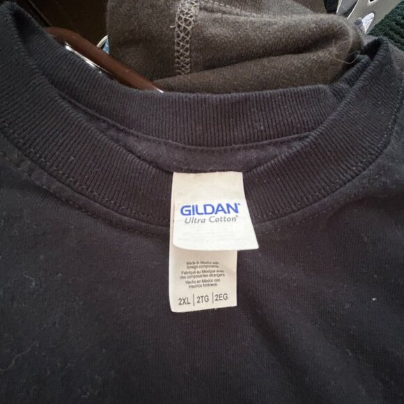 Mens Gilden "Addicted to Ink" T shirt Size 2XL - Picture 4 of 4